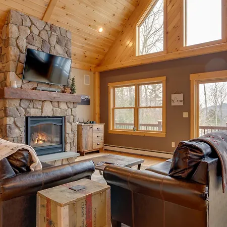 Spacious Cabin 10 Mi To Sunday River Skiing!